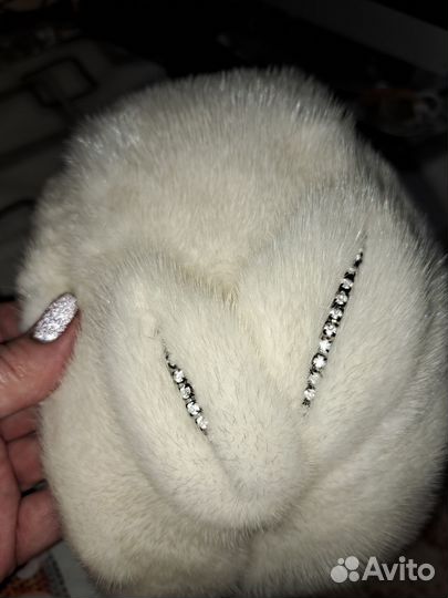 Шапка норковая женская