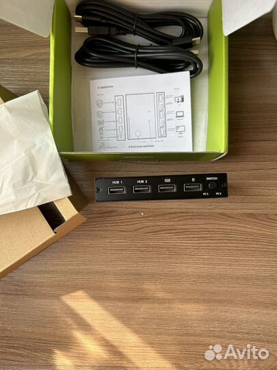 KVM переключатель usb hdmi