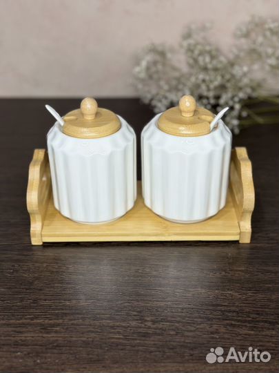 Набор баночек для специй