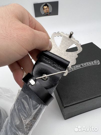 Chrome hearts ремень кожа