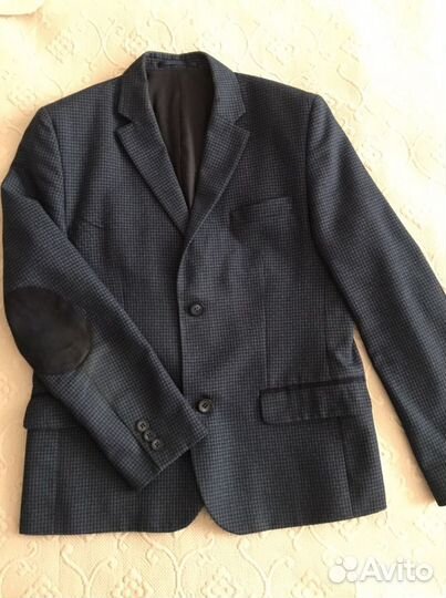 Пиджак школьный для мальчика 158 см