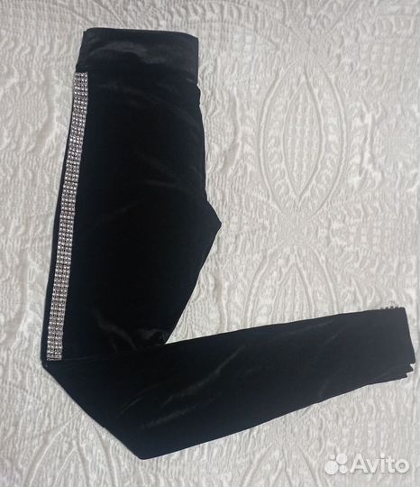 Бархатные леггинсы