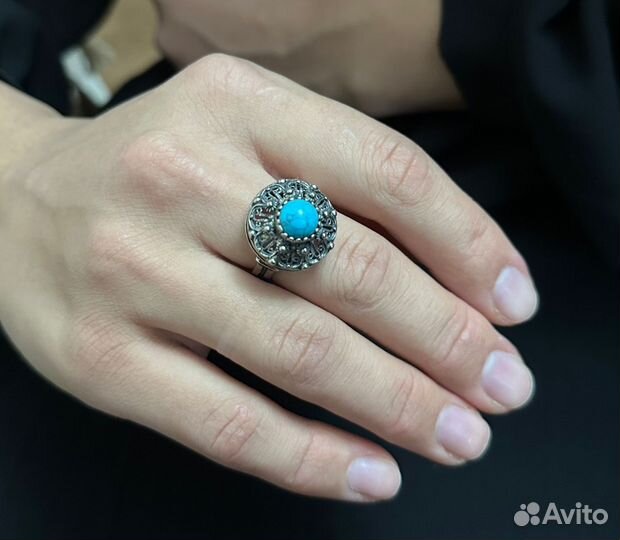 Серебряное колье