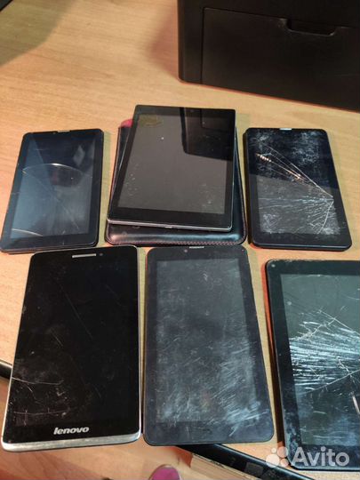 Планшеты на запчасти prestigio, Lenovo и др