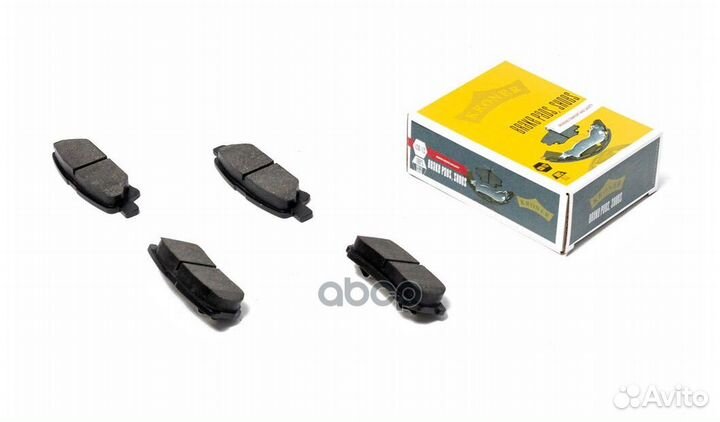 Колодки торм. chrysler Sebring (06), mitsubishi