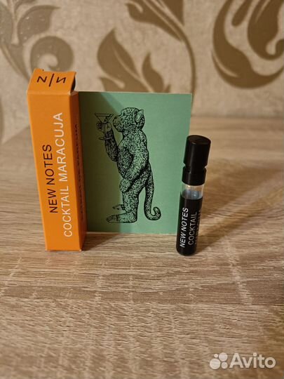 New notes Cocktail maracuja пробник в коробке