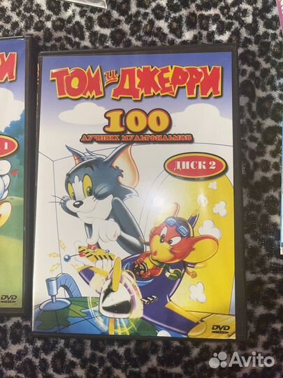 DVD диск Том и Джерри