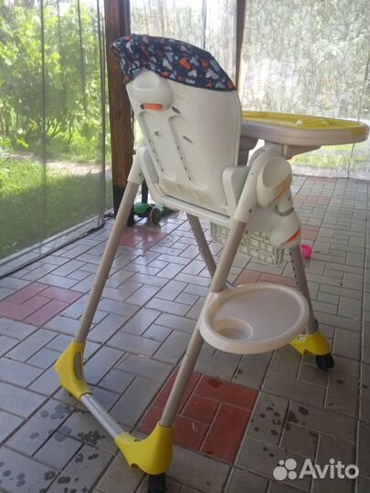 Стул для кормления chicco polly