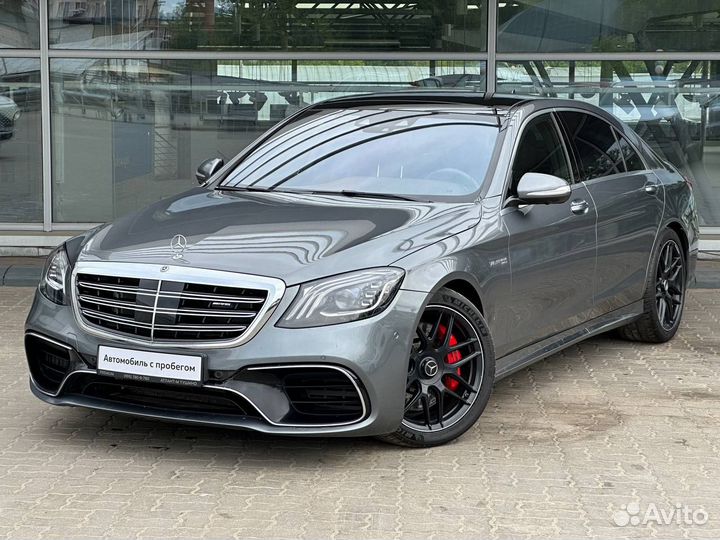 Mercedes-Benz S-класс AMG 4.0 AT, 2017, 109 407 км