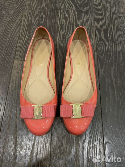 Балетки salvatore ferragamo 36,5