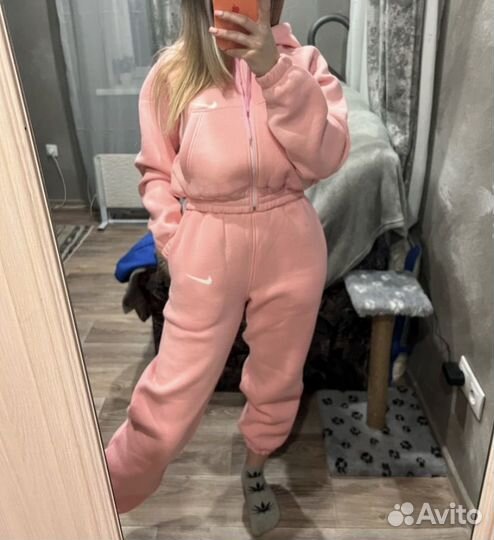 Спортивный костюм nike розовый,черный