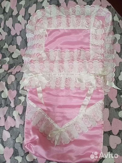 Конверт на выписку летний