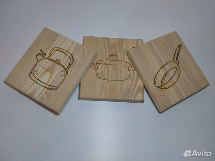 Подставка под горячее из дерева