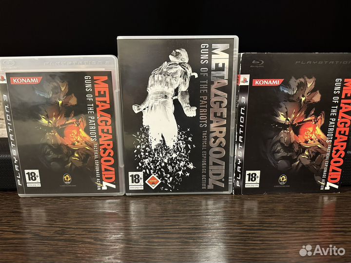 Игра на ps3 Metal gear solid 4