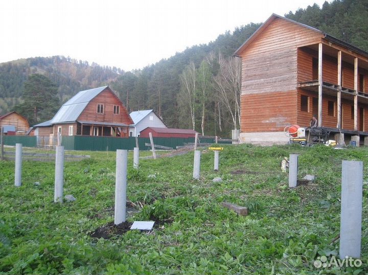 Винтовые сваи / монтаж