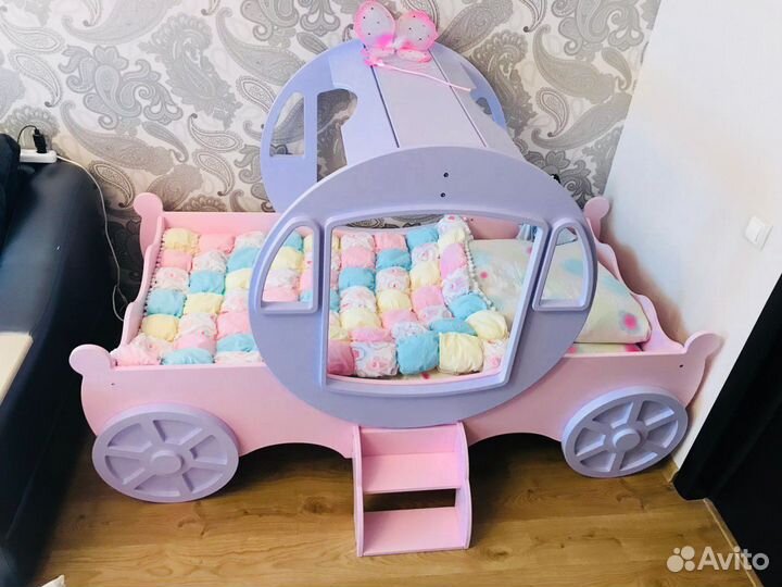 Кровать карета Princess торг