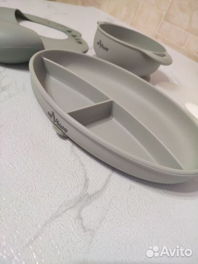 Силиконовая посуда для малышей