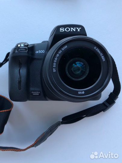 Зеркальный фотоаппарат Sony a500