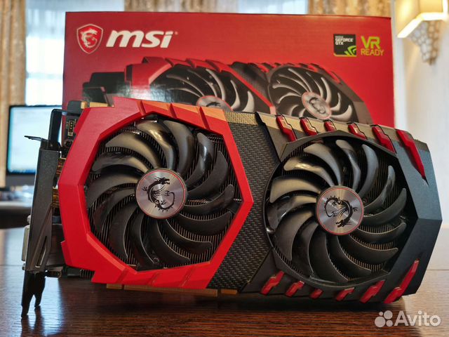Видеокарта GTX 1080ti MSI Gaming 11GB