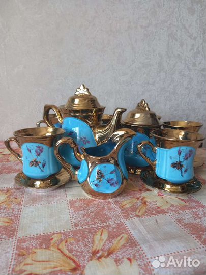 Чайный сервиз новый 15 предметов