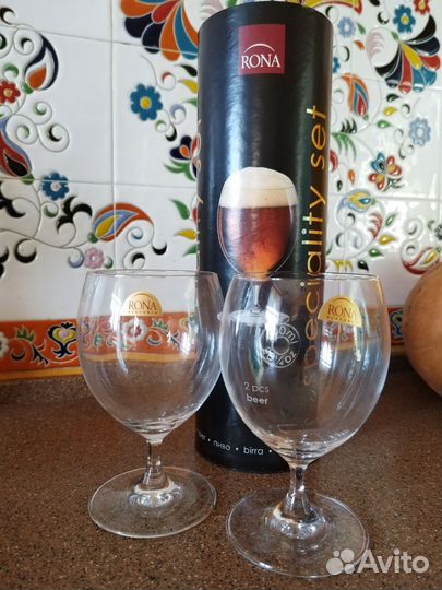 Бокал для пива Rona 2 шт в подарочной упаковке