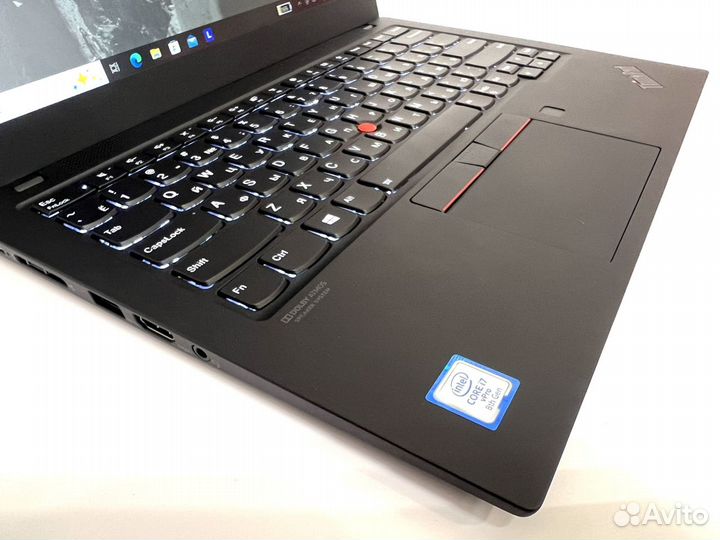 ThinkPad X1 Carbon Gen 7 i7-8th 16GB 512GB+32GB SS