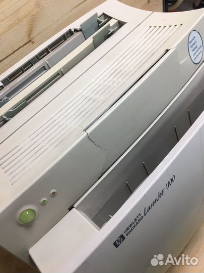 Принтер лазерный HP laserjet 1100 на запчасти
