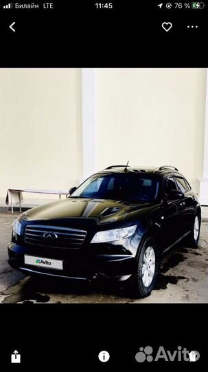 Infiniti FX35 3.5 AT, 2007, 327 500 км