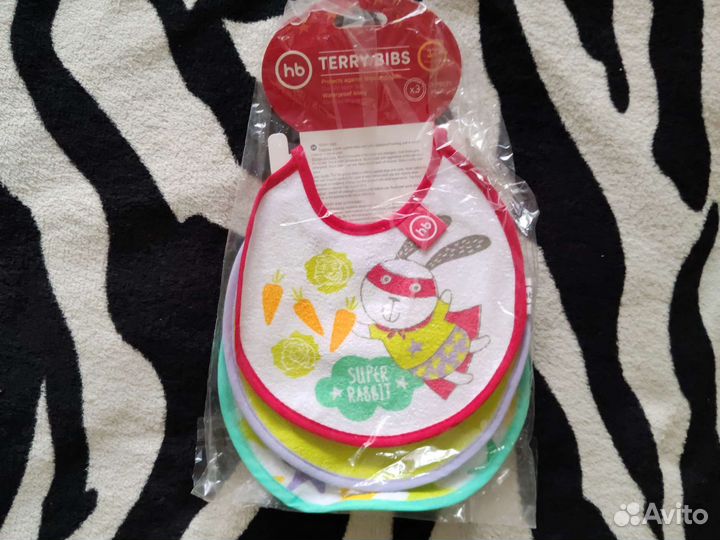 Слюнявчики Happy Baby