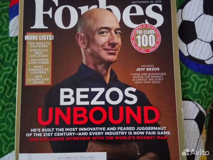 Журнал Forbes сентябрь 2018 американский выпуск