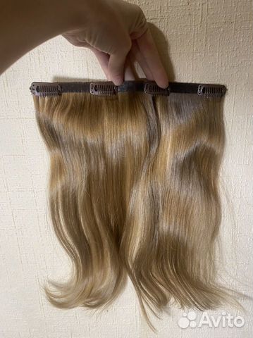 Волосы на заколках славянские детские объявление продам