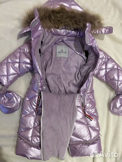 Зимний комбинезон для девочки