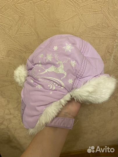 Шапка зимняя для девочки