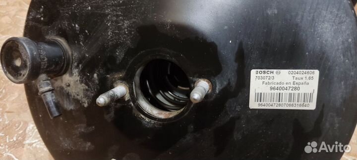 Вакуумный усилитель тормозов Пежо 307-Ситроен С4