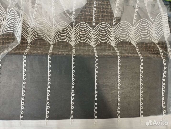 Тюль красивая