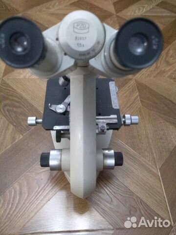 Микроскоп бинокулярный PZO, пр-во Польша