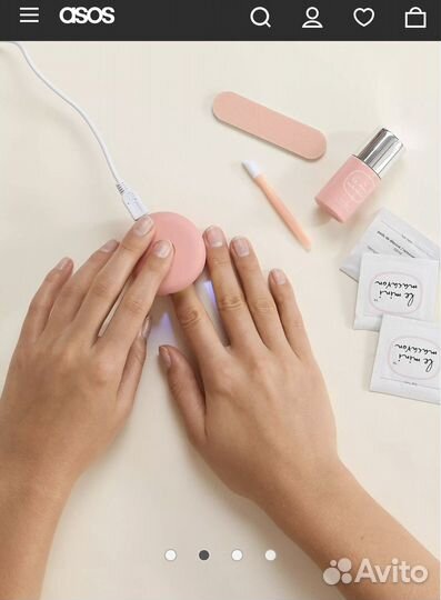 Le mini macaron набор для маникюра с led лампой