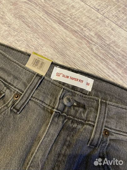 Джинсы мужские levis 512 оригинал