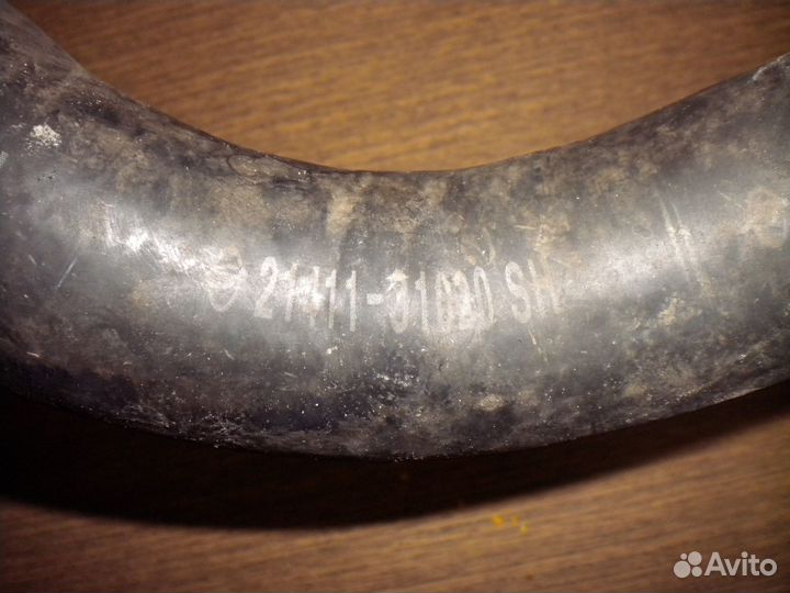 Патрубок радиатора Ssangyong Kyron D20DT