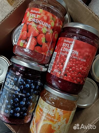 Брусничный джем Икеа sylt lingon