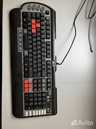 Игровая клавиатура проводная A4Tech X7-G800V