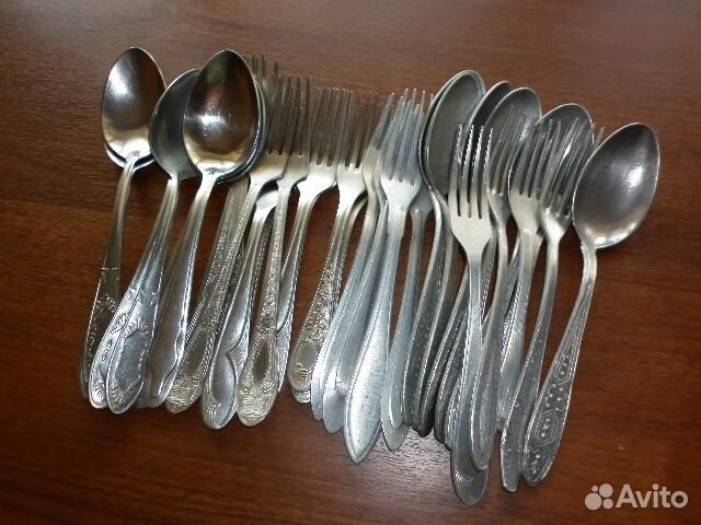 Вилки, ложки разные СССР
