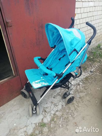Прогулочная коляска трость бу