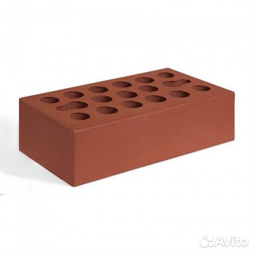Кирпич красный облицовочный