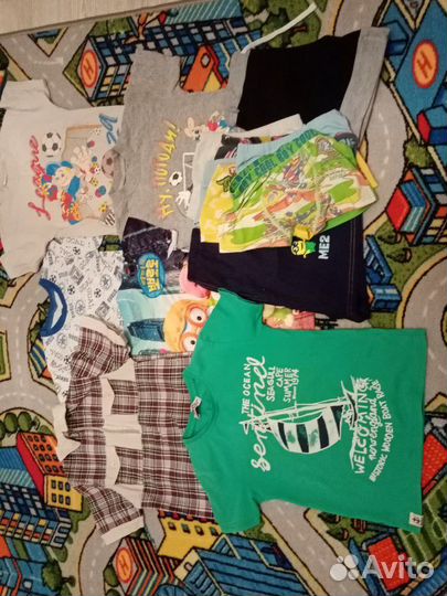 Пакет вещей для мальчика