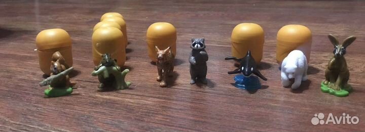 Игрушки из киндер сюрприза natoons