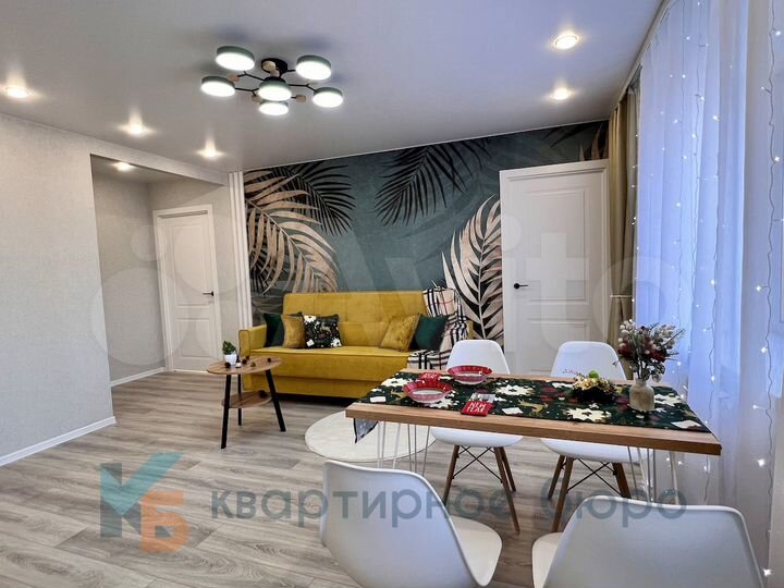 3-к. квартира, 58 м², 5/5 эт.