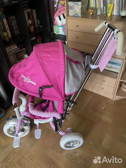 Детский велосипед с ручкой