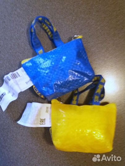 Брелок сумочка ключница Икеа IKEA Кнёлиг