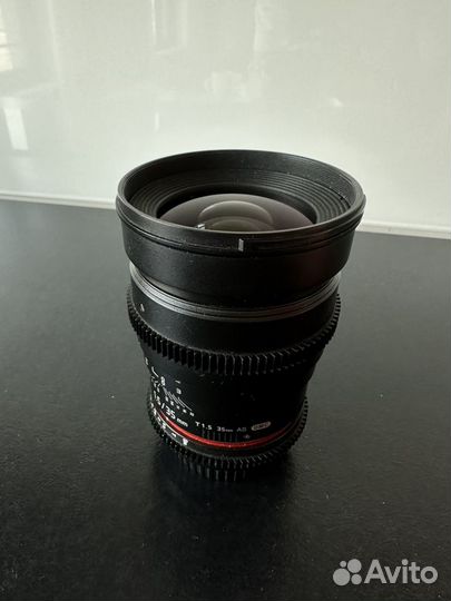 Samyang 35mm t1.5 vdslr